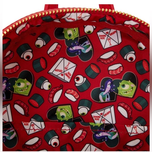 Loungefly - Pixar Monsters Inc Boo Take Out Mini Backpack NWT - Picture 7 of 7